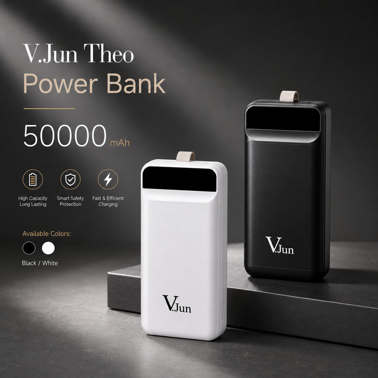 V.Jun Theo Power Bank 50000 mAh